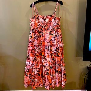 INC maxi flower dress